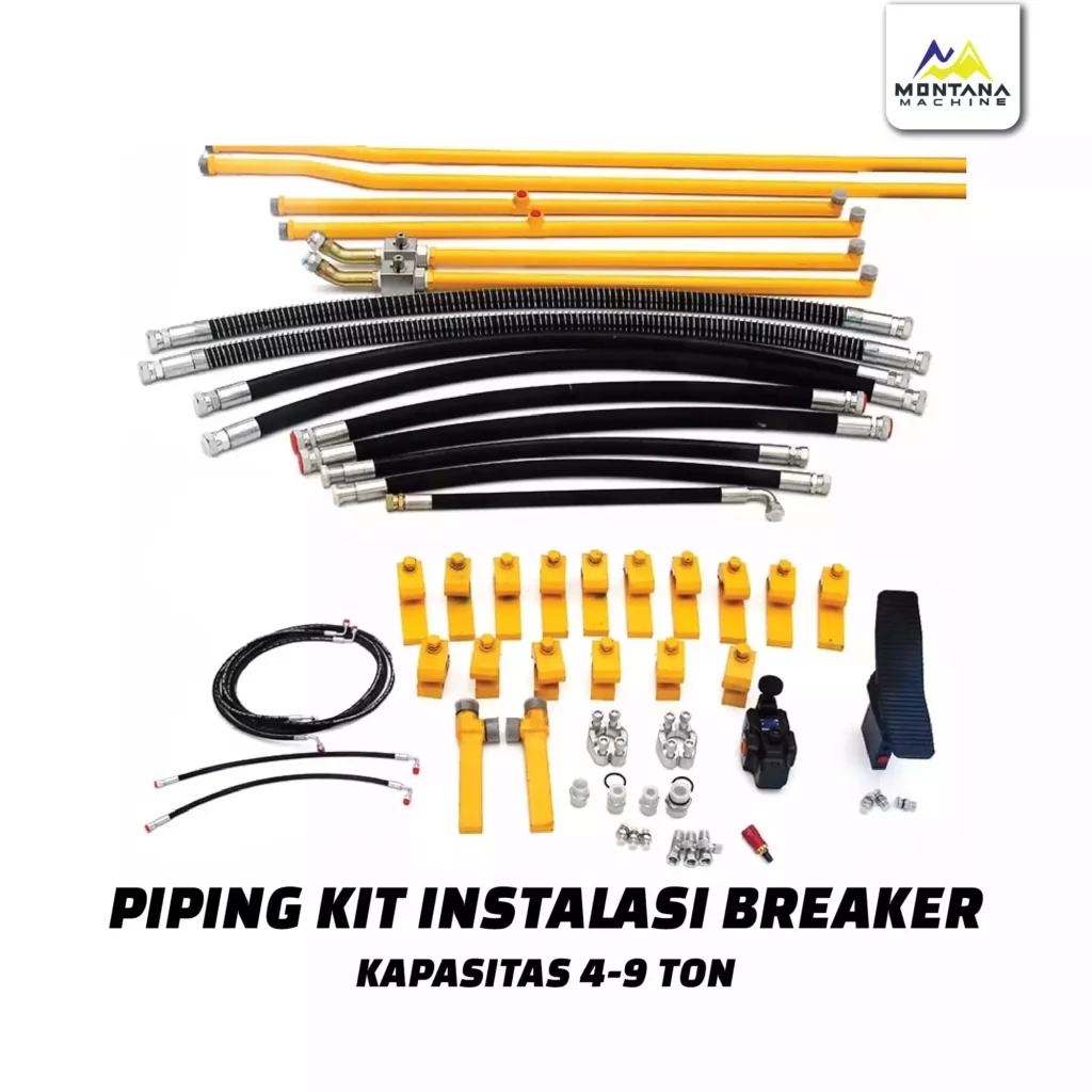 Piping Kit Instalasi Breaker Kapasitas 4-9 Ton