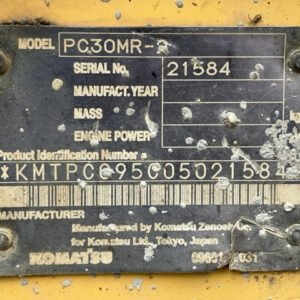 Komatsu PC30MR-2 21584 Built-Up TH. 2025 - Gambar 5