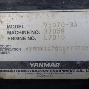 Yanmar VIO70-3A 37059 Built-Up TH. 2025 - Gambar 5