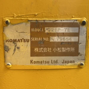Komatsu D21P-7E 79654 Import Ex.Japan - Gambar 26