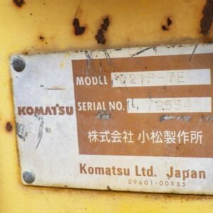 Komatsu D21P-7E 79654 Import Ex.Japan - Gambar 6