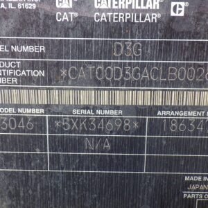 CAT D3G 5XK34698 Import Ex.Japan - Gambar 6