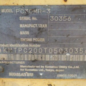Komatsu PC30MR-3 30356 Import Ex.Japan - Gambar 5
