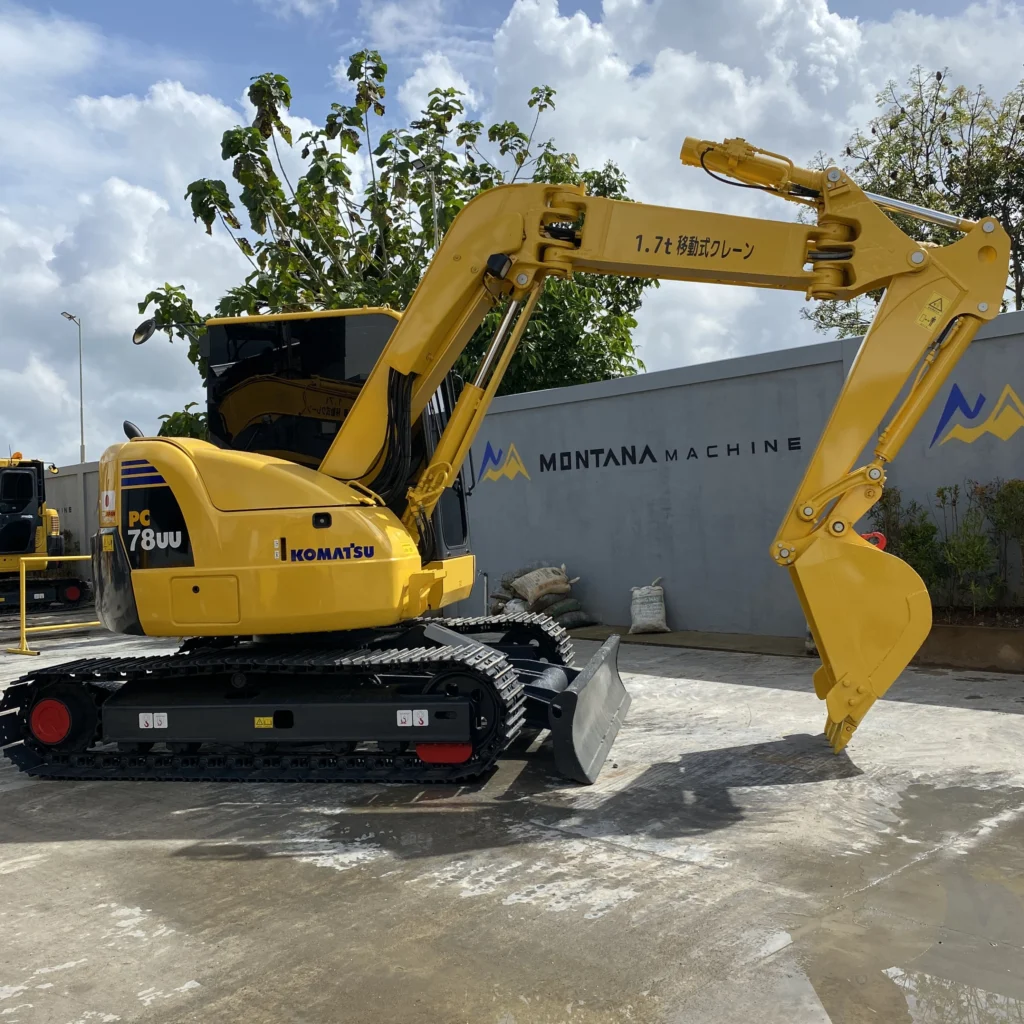 Komatsu PC78UU-8 15921 Import Ex.Japan