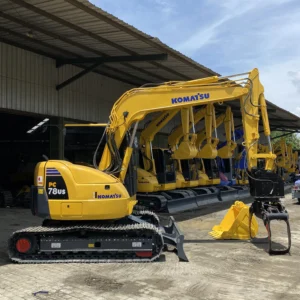 Komatsu PC78US-8NM 28550 + Rotary Grapple Import Ex.Japan