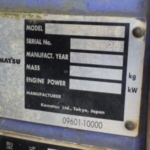 Komatsu PC78UU-6EO 22420 Import Ex.Japan - Gambar 5