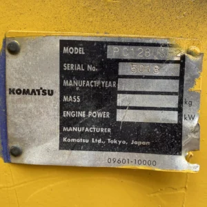 Komatsu PC128US-2 5018 Import Ex.Japan - Gambar 26