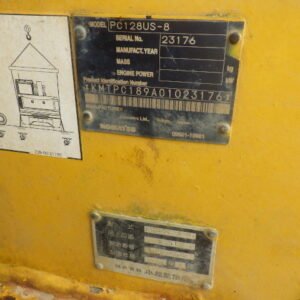 Komatsu PC128US-8 23176 Import Ex.Japan - Gambar 4