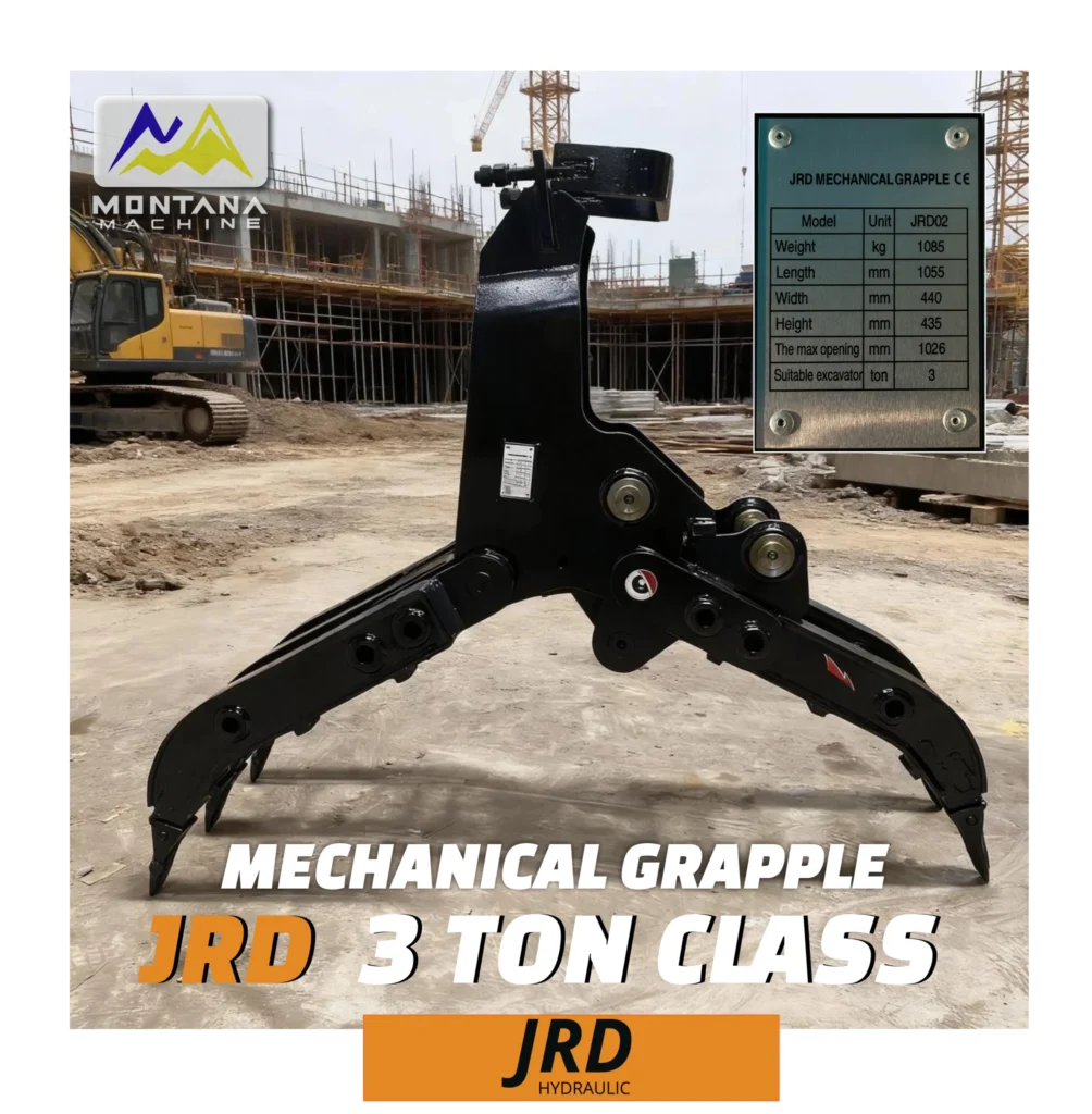 Mechanical Grapple JRD 3 Ton Class