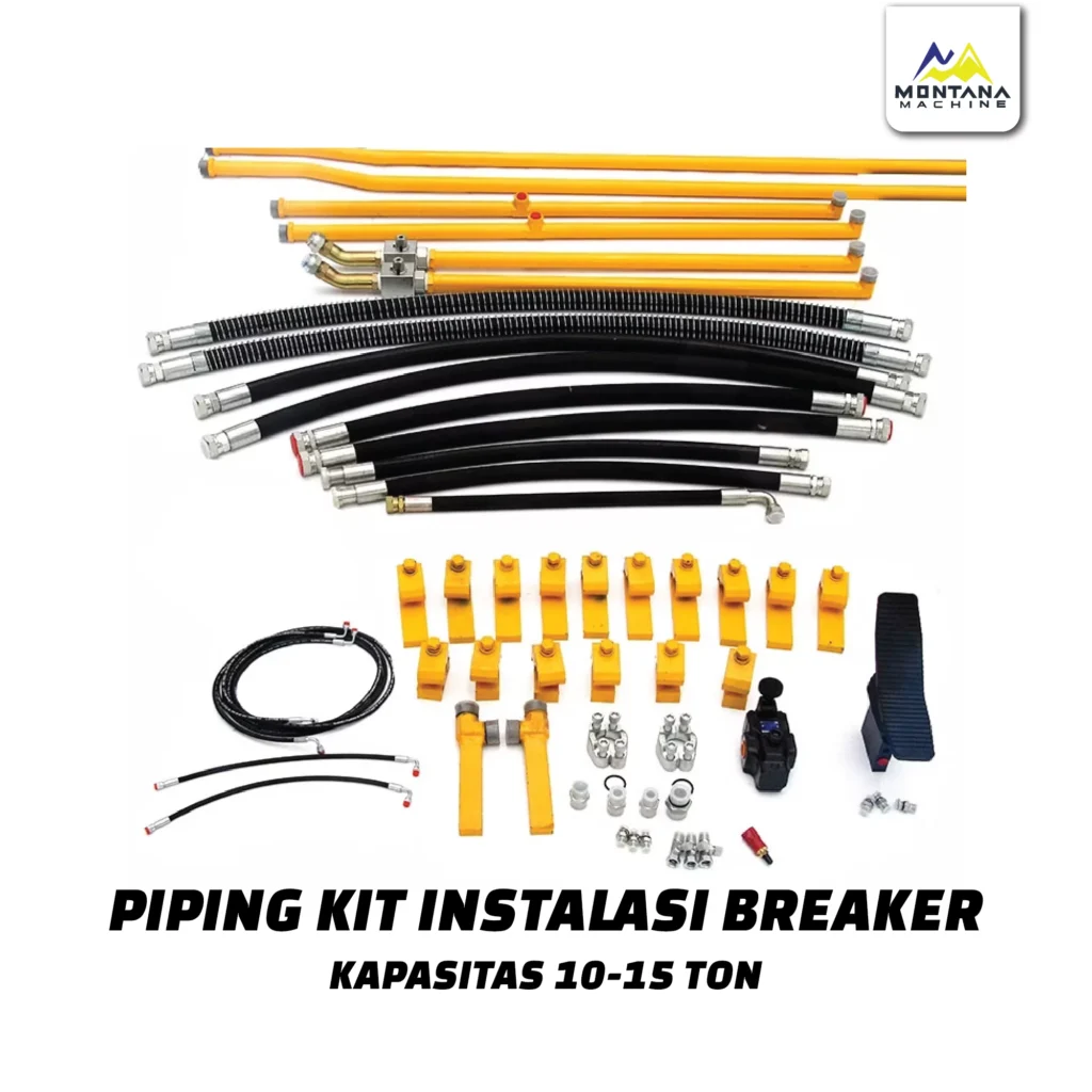 Piping Kit Instalasi Breaker Kapasitas 10-15 Ton