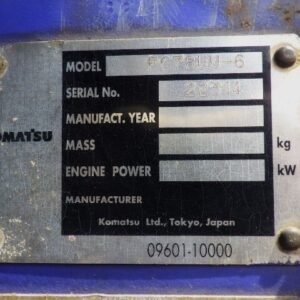 Komatsu PC78UU-6 22314 Import Ex.Japan - Gambar 5
